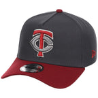 Minnesota Twins MLB Graphite x Cardinal FASHION CORE New Era 9FORTY A-Frame
