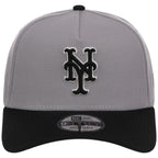 New York Mets MLB Gray x Black FASHION CORE New Era 9FORTY A-Frame