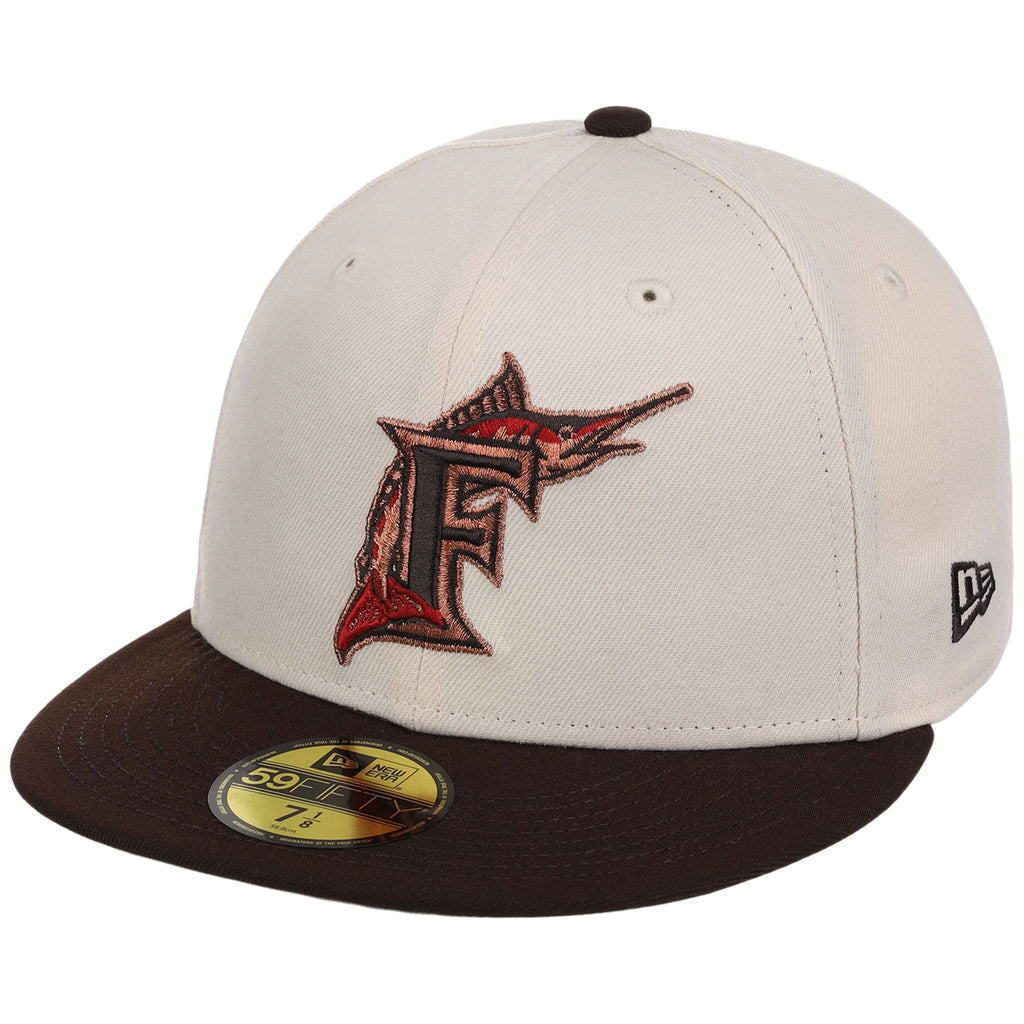 Florida Marlins MLB Burnished Clay New Era 59FIFTY