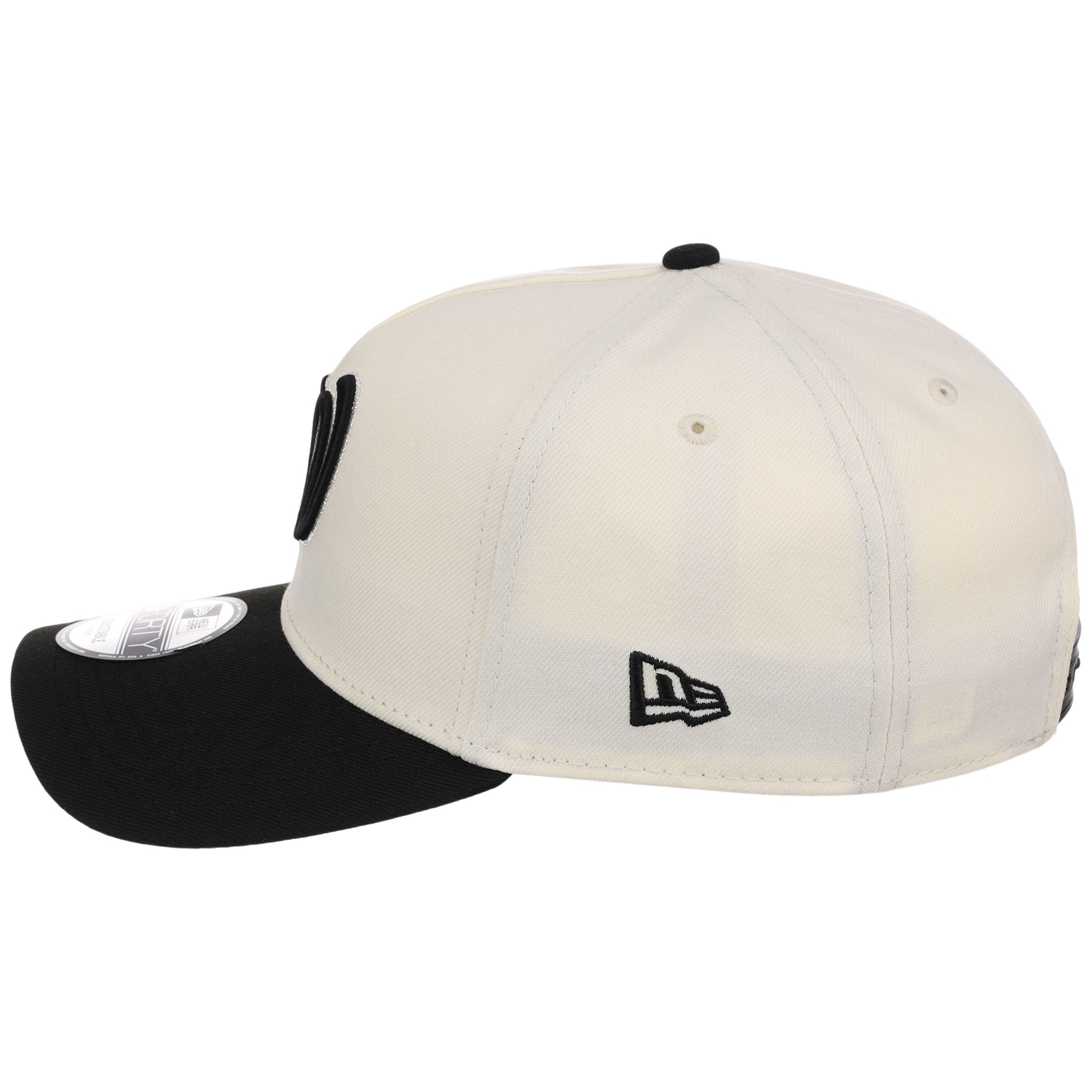 Washington Nationals MLB Chrome x Black FASHION CORE New Era 9FORTY A-Frame