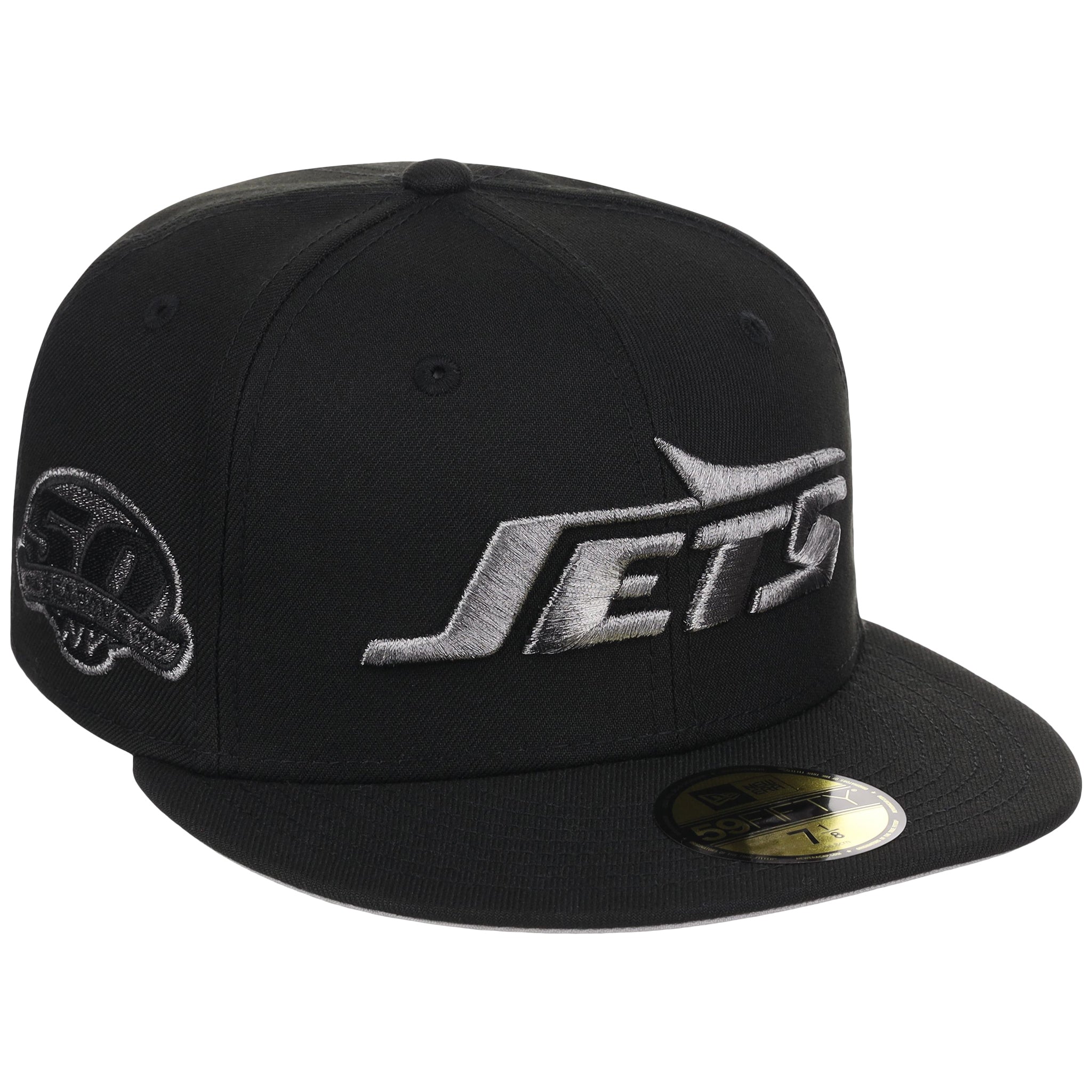 New York Jets NFL Liquid Titanium New Era 59FIFTY