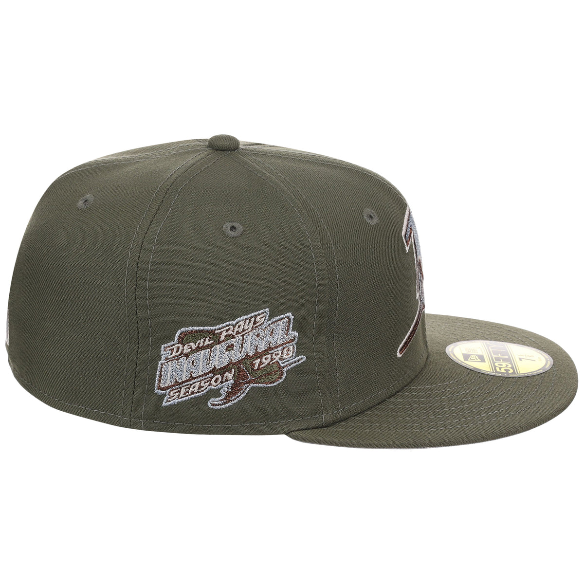 Tampa Bay Rays MLB Olive Alloy New Era 59FIFTY