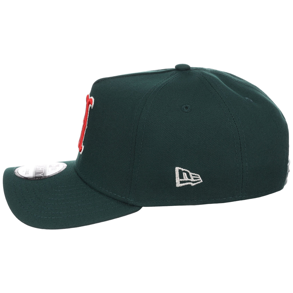 Boston Red Sox MLB Flipmode 2.0 New Era 9FORTY A-Frame (Dark Green/Dark Green/Gray)