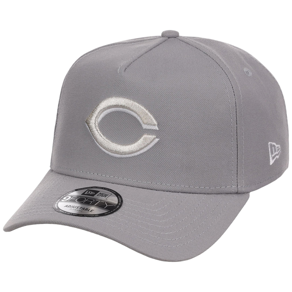 Cincinnati Reds MLB Gray x White FASHION CORE New Era 9FORTY A-Frame