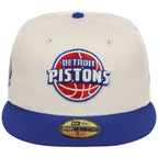 Detroit Pistons NBA Chrome OTC New Era 59FIFTY (Chrome/Royal)