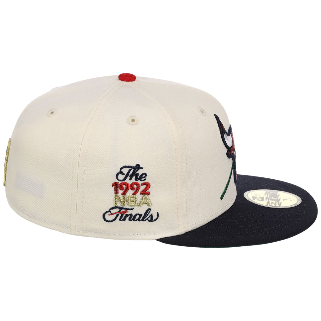 Chicago Bulls Chicago Sole New Era 59FIFTY (Chrome/Navy)