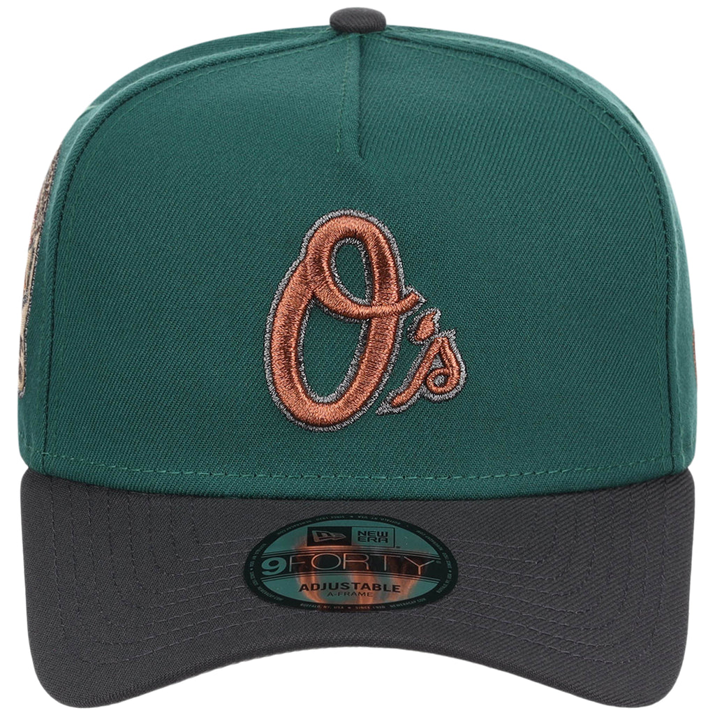 Baltimore Orioles MLB Emerald Graphite New Era 9FORTY