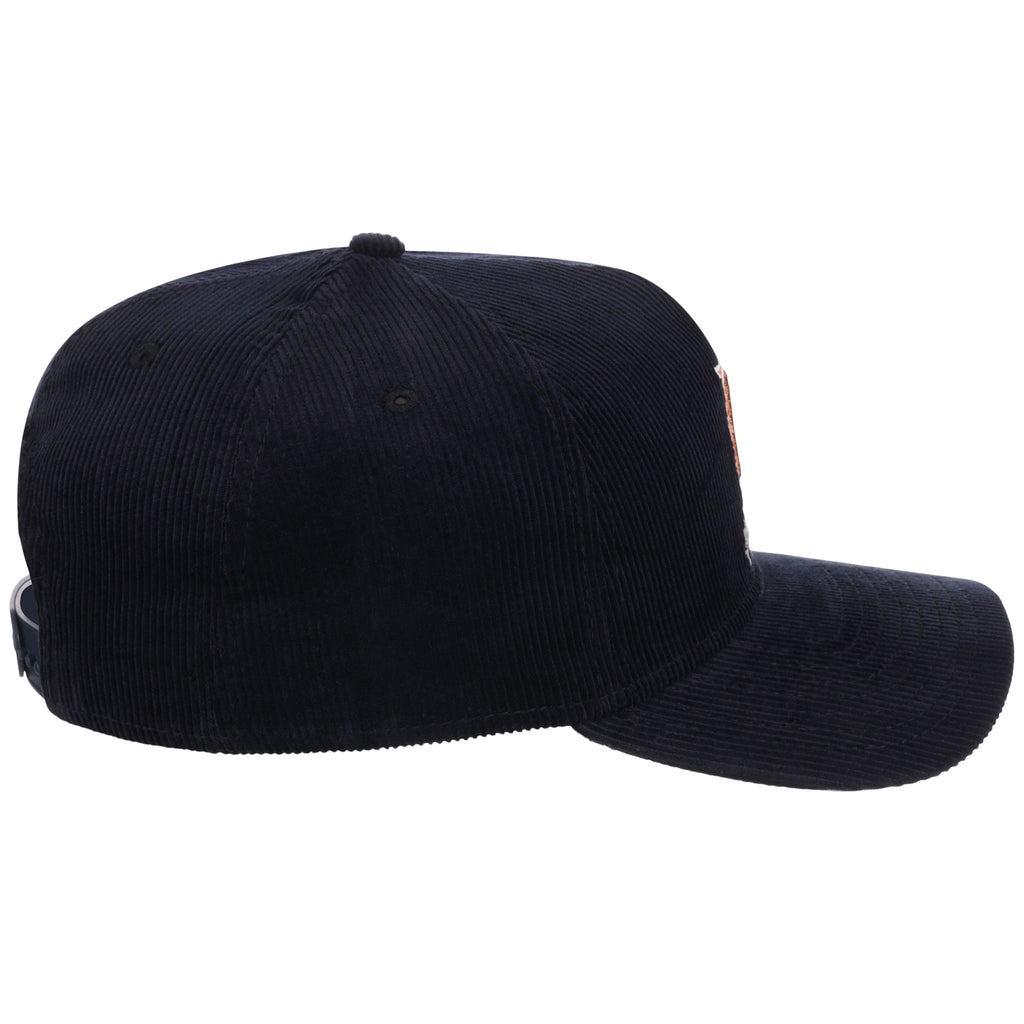 Miami Marlins MLB Navy Cord FASHION CORE New Era 9FORTY A-Frame