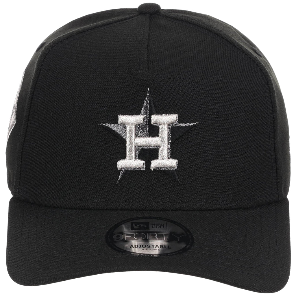 Houston Astros MLB Liquid Titanium New Era 9FORTY A-Frame