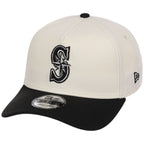 Seattle Mariners MLB Chrome x Black FASHION CORE New Era 9FORTY A-Frame