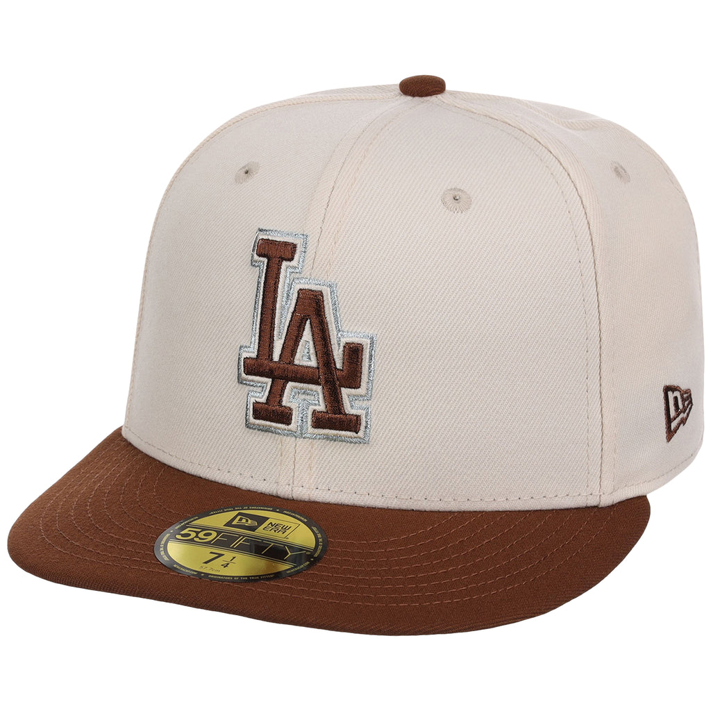Los Angeles Dodgers MLB Auburn Cream New Era 59FIFTY