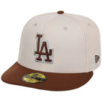 Los Angeles Dodgers MLB Auburn Cream New Era 59FIFTY