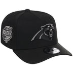 Carolina Panthers NFL Liquid Titanium New Era 9FORTY