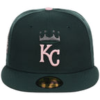 Kansas City Royals MLB Emerald Bloom New Era 59FIFTY