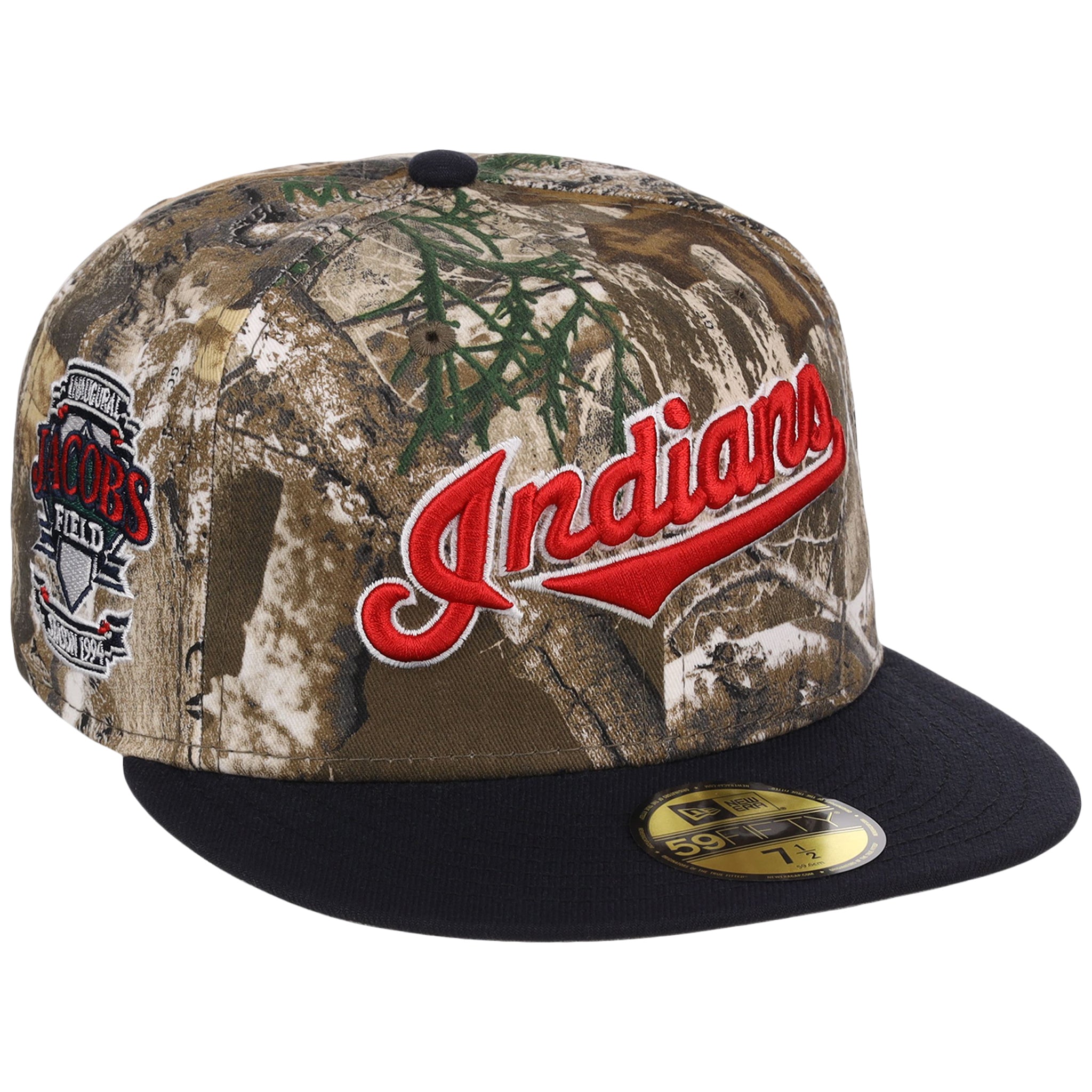 Cleveland Indians MLB Realtree OTC New Era 59FIFTY