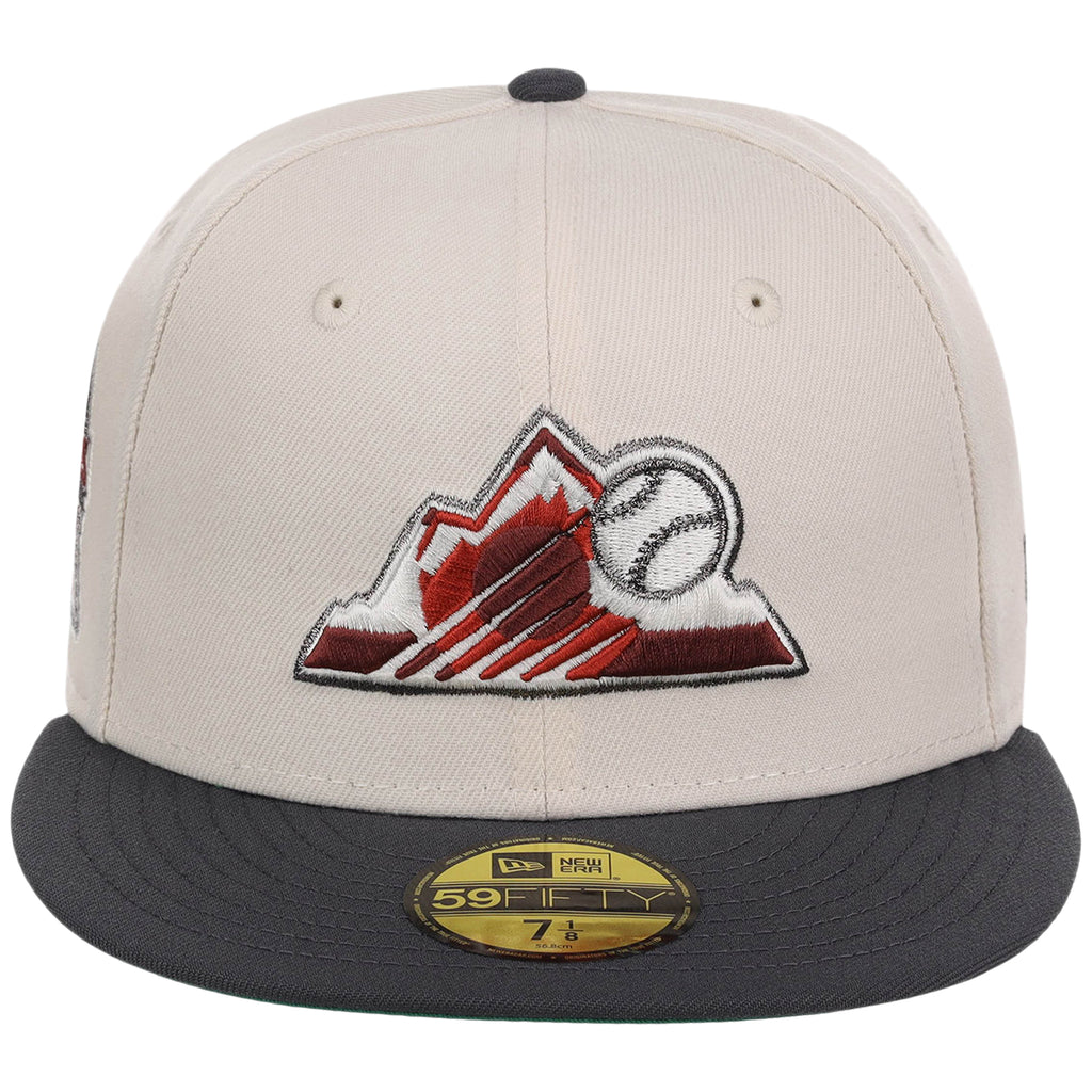 Colorado Rockies MLB Cream x Graphite New Era 59FIFTY – 5