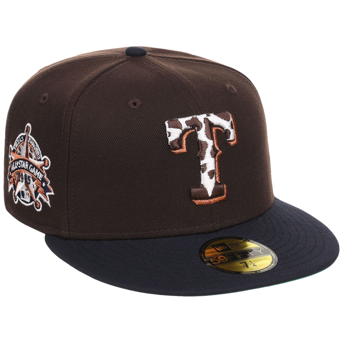 Texas Rangers Lone Star Livestock New Era 59FIFTY (Dark Brown/Navy)