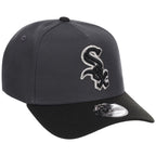 Chicago White Sox MLB Graphite x Black FASHION CORE New Era 9FORTY A-Frame