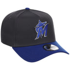 Miami Marlins MLB Graphite x Royal FASHION CORE New Era 9FORTY A-Frame