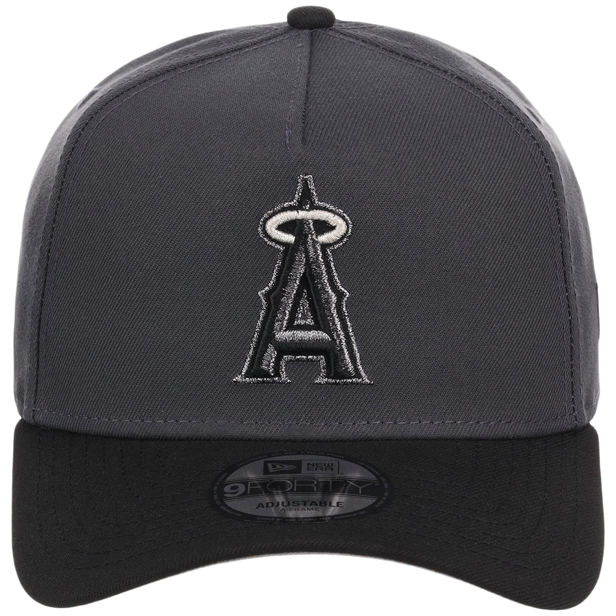Anaheim Angels MLB Graphite x Black FASHION CORE New Era 9FORTY A-Frame
