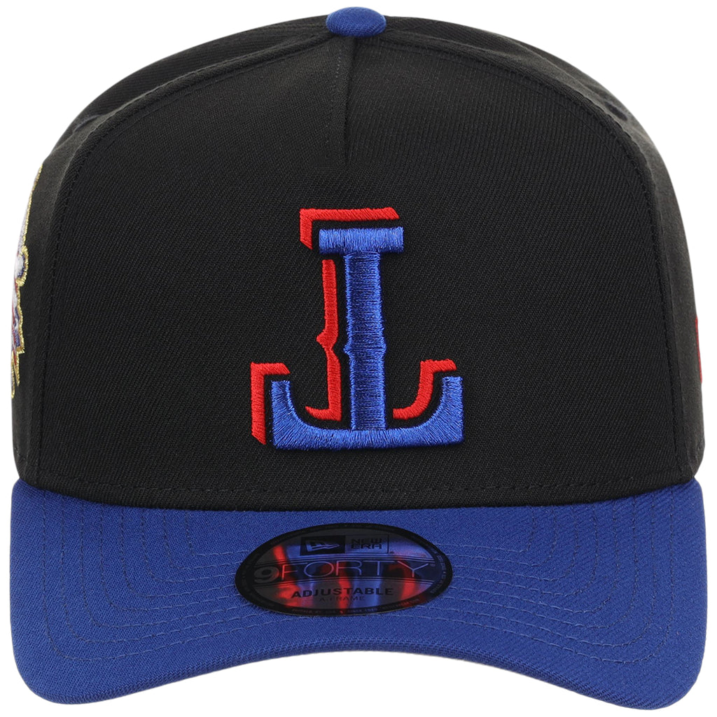 Texas Rangers MLB Flipmode 2.0 New Era 9FORTY A-Frame (Black/Royal/Gray)