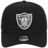 Las Vegas Raiders NFL Liquid Titanium New Era 9FORTY
