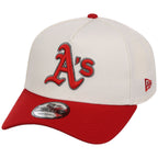 Oakland Athletics MLB Chrome x Red FASHION CORE New Era 9FORTY A-Frame