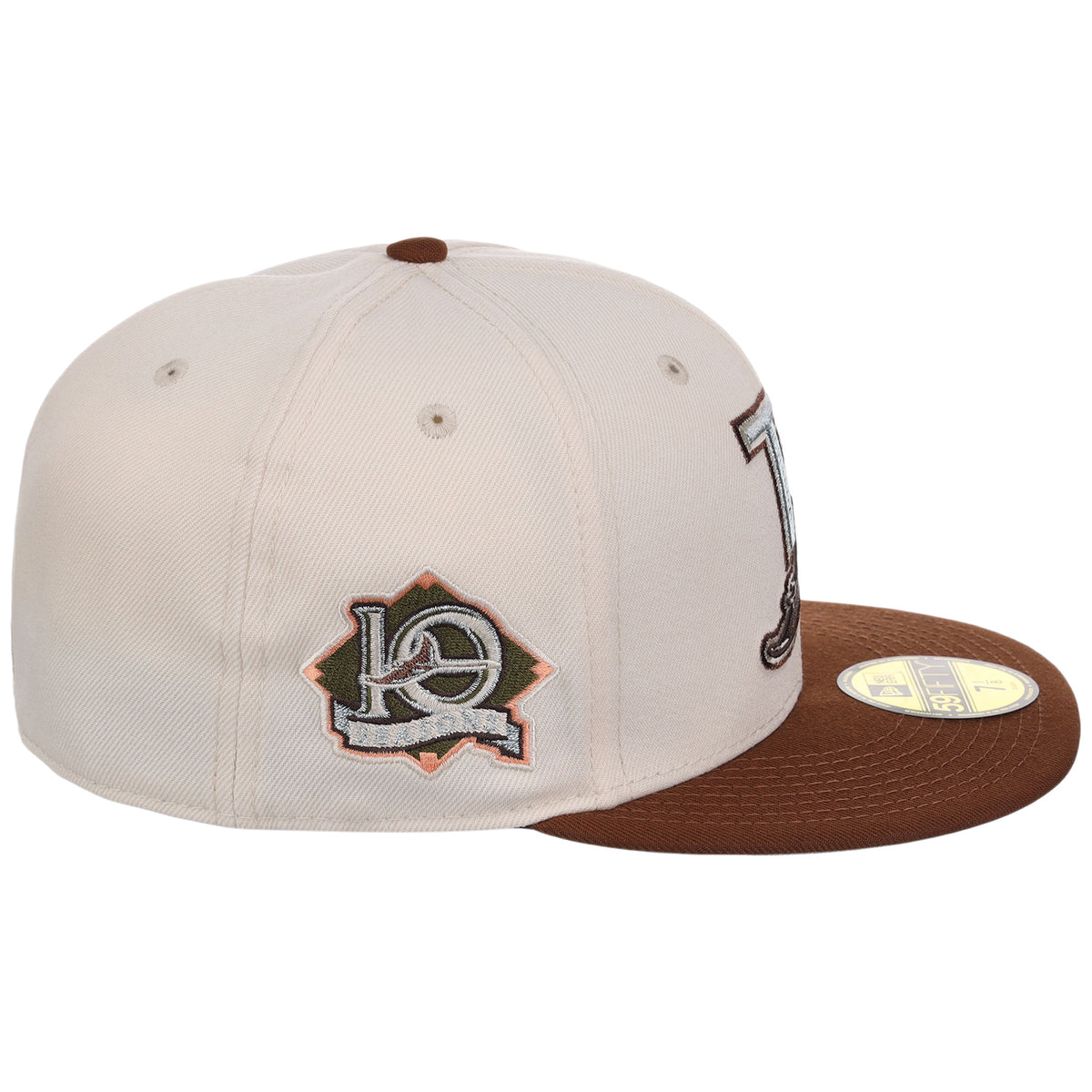 Tampa Bay Rays MLB Auburn Cream New Era 59FIFTY