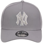 New York Yankees MLB Gray x White FASHION CORE New Era 9FORTY A-Frame