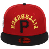 Pittsburgh Pirates MLB Flipmode 2.0 New Era 59FIFTY (Red/Black/Gray)