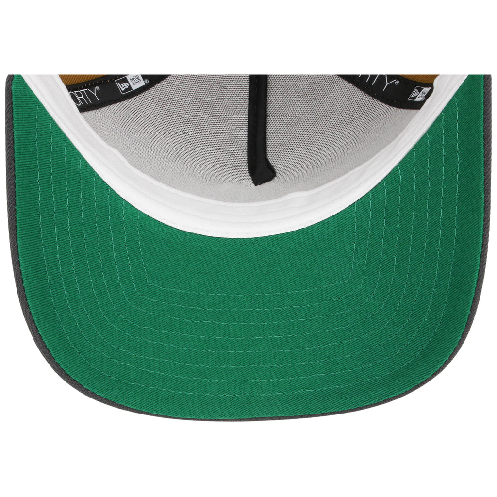 Texas Rangers MLB Flipmode 2.0 New Era 9FORTY A-Frame (Gold/Graphite/Kelly Green)