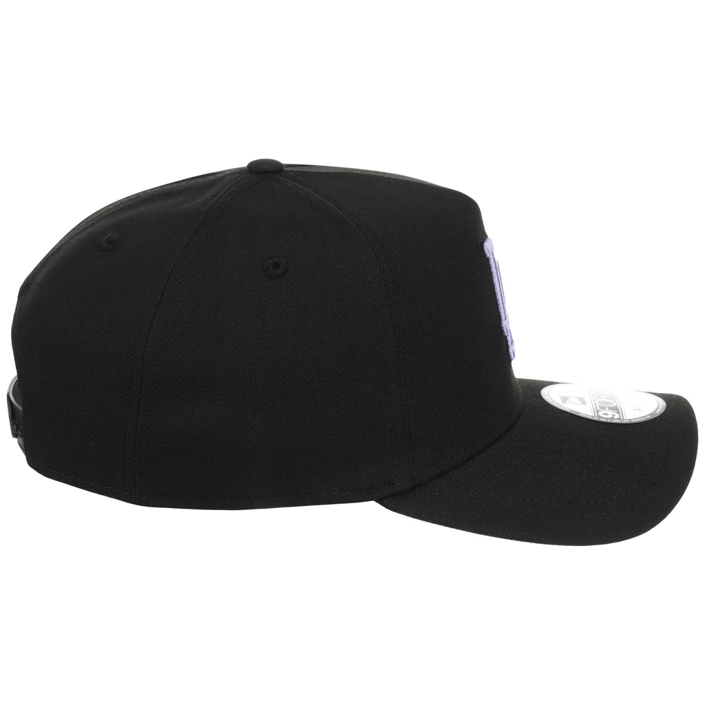Los Angeles Dodgers MLB Black x Lavender FASHION CORE New Era 9FORTY A-Frame