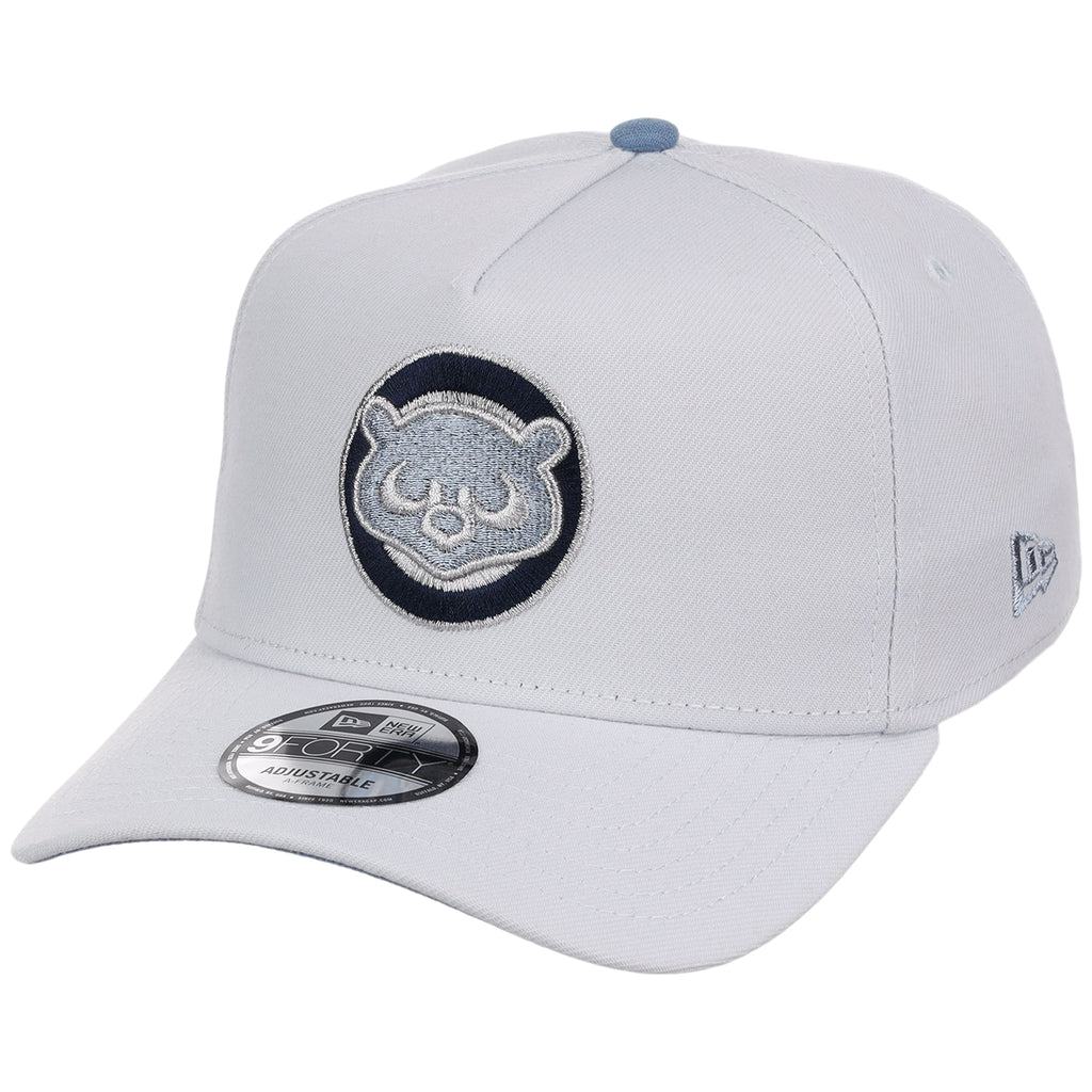 Chicago Cubs MLB Silver Spur New Era 9FORTY A-Frame