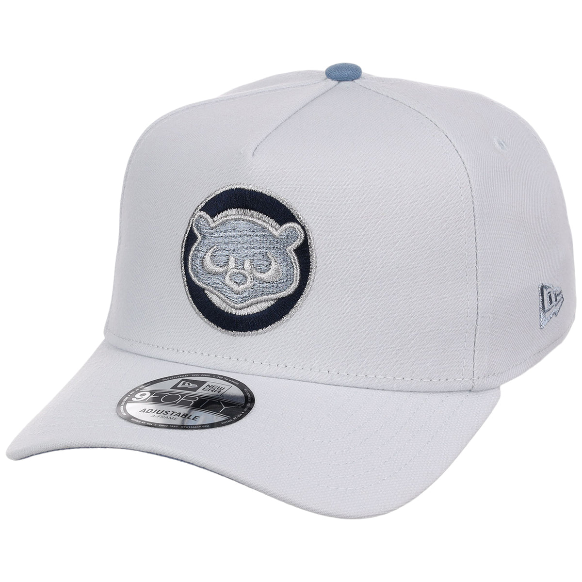 Chicago Cubs MLB Silver Spur New Era 9FORTY A-Frame