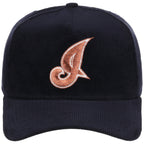 Cleveland Indians MLB Navy Cord FASHION CORE New Era 9FORTY A-Frame