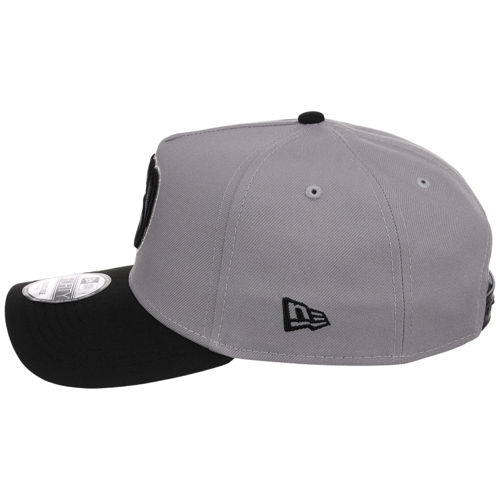 Milwaukee Brewers MLB Gray x Black FASHION CORE New Era 9FORTY A-Frame