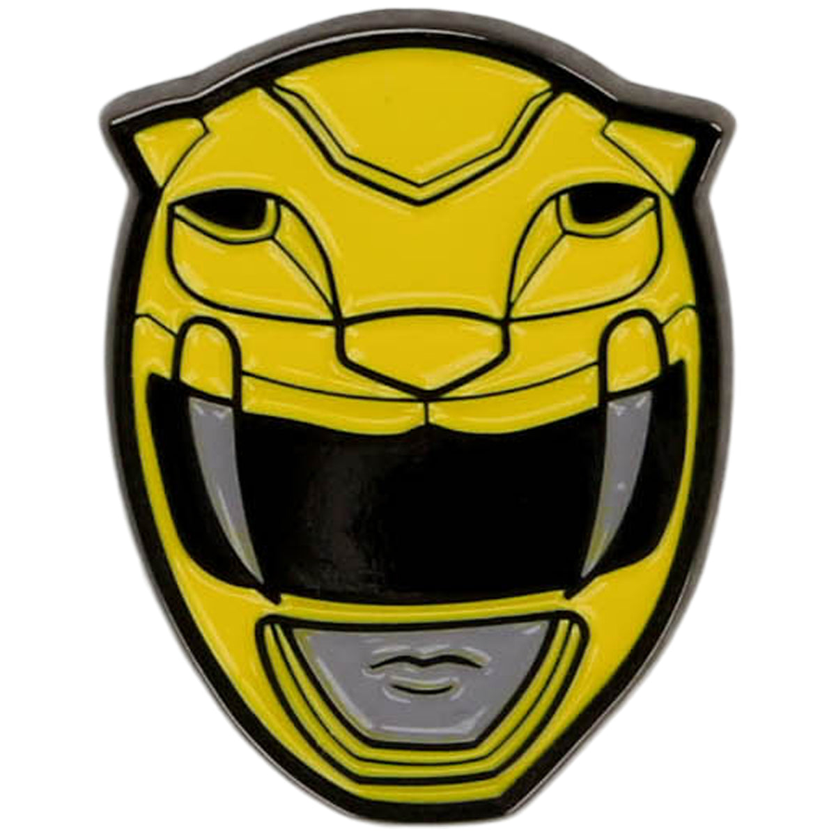 Power Rangers Yellow Ranger Helmet Pin