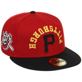 Pittsburgh Pirates MLB Flipmode 2.0 New Era 59FIFTY (Red/Black/Gray)
