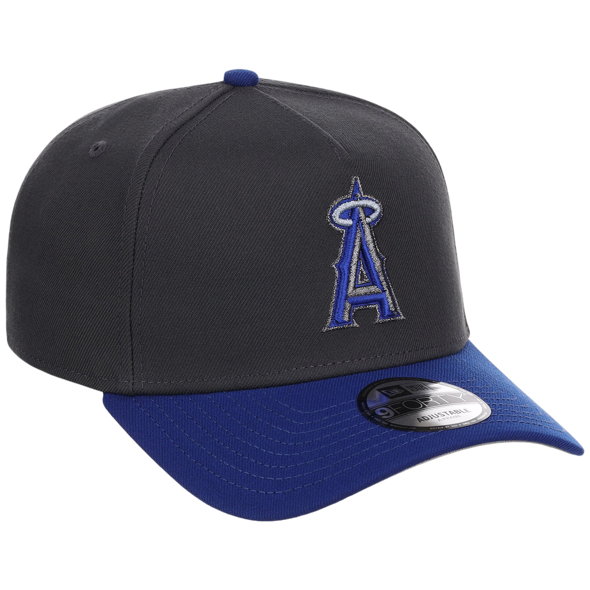 Anaheim Angels MLB Graphite x Royal FASHION CORE New Era 9FORTY A-Frame