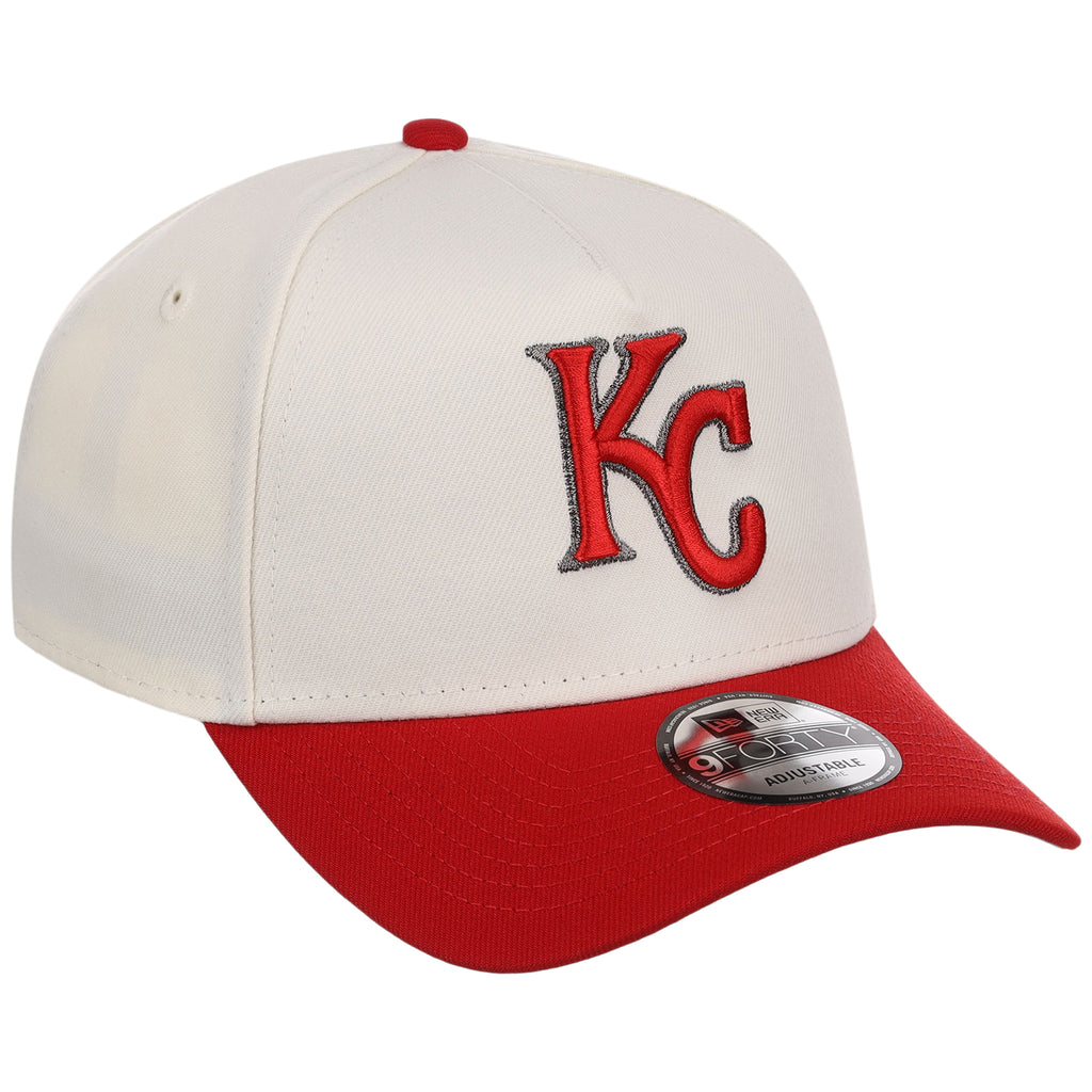 Kansas City Royals MLB Chrome x Red FASHION CORE New Era 9FORTY A-Frame