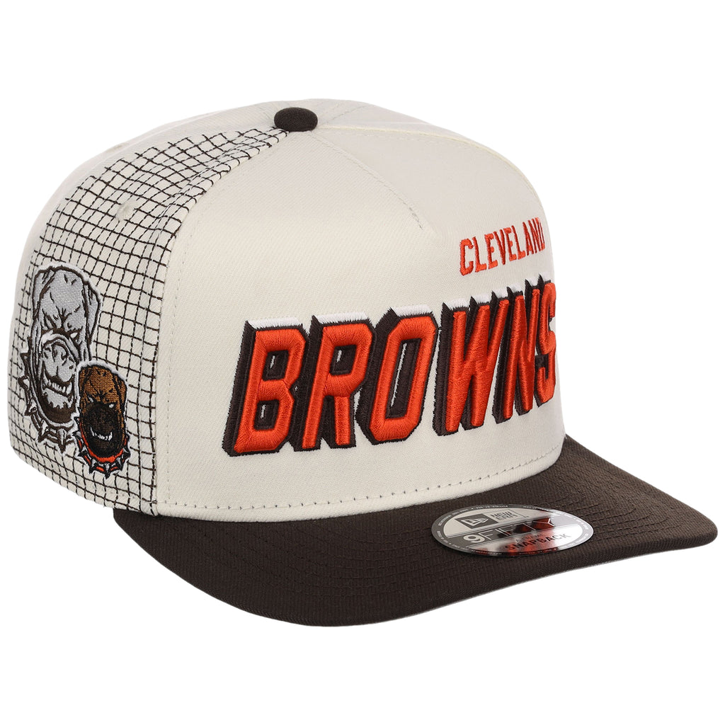 Cleveland Browns NFL Gridlock New Era 9FIFTY A-Frame