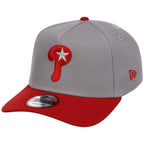 Philadelphia Phillies MLB Gray OTC FASHION CORE New Era 9FORTY A-Frame
