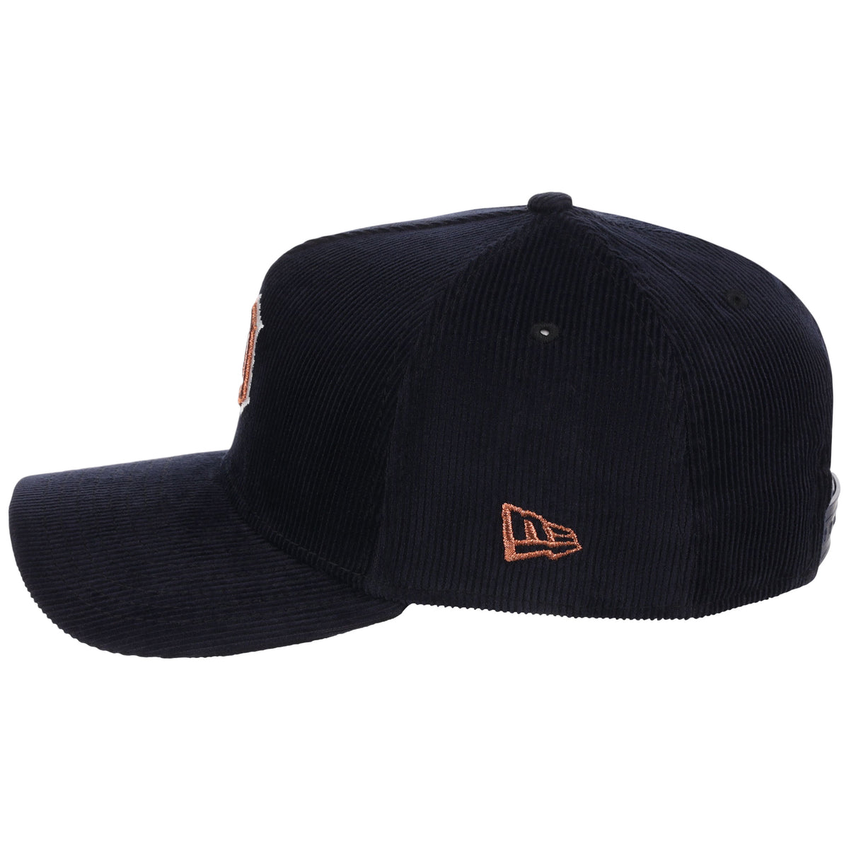 Detroit Tigers MLB Navy Cord FASHION CORE New Era 9FORTY A-Frame