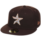Houston Astros MLB Frosted Bark New Era 59FIFTY