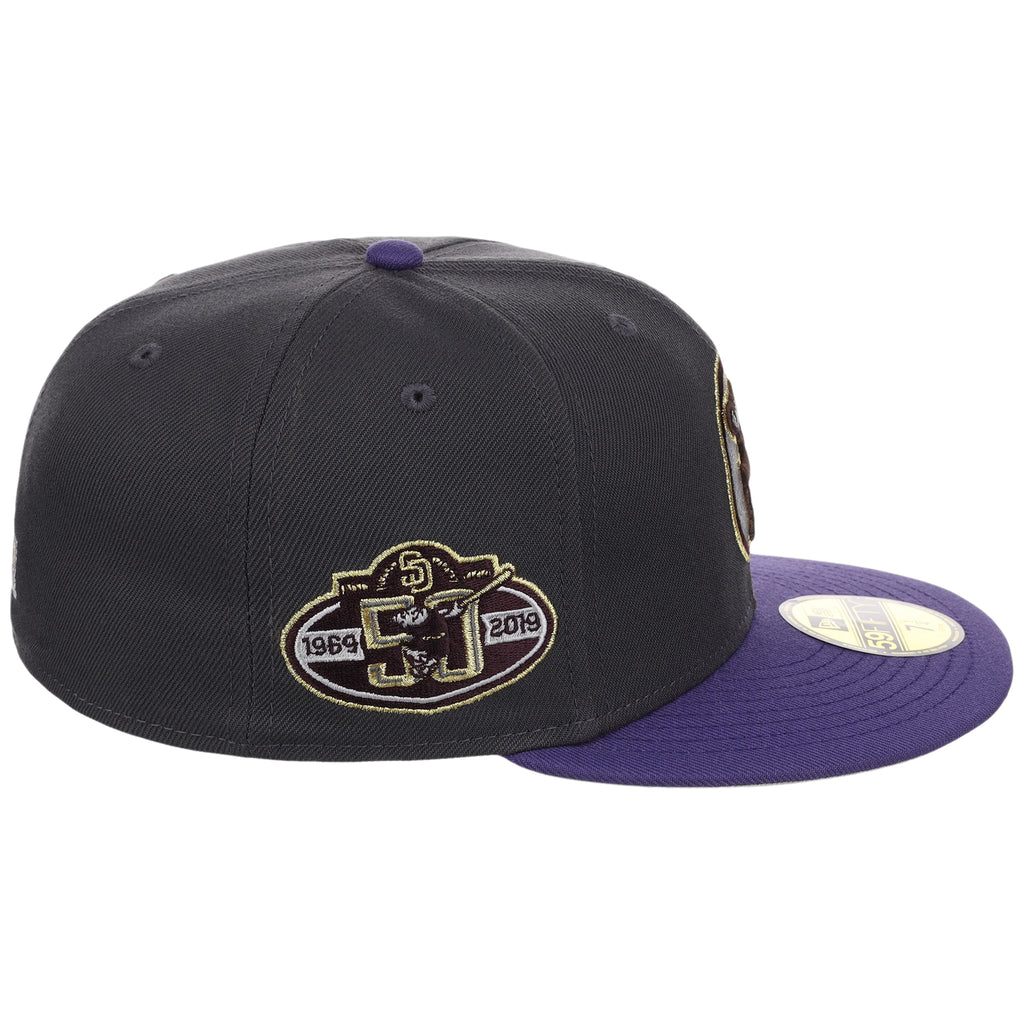San Diego Padres MLB Midnight Orchid New Era 59FIFTY