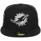 Miami Dolphins NFL Liquid Titanium New Era 59FIFTY