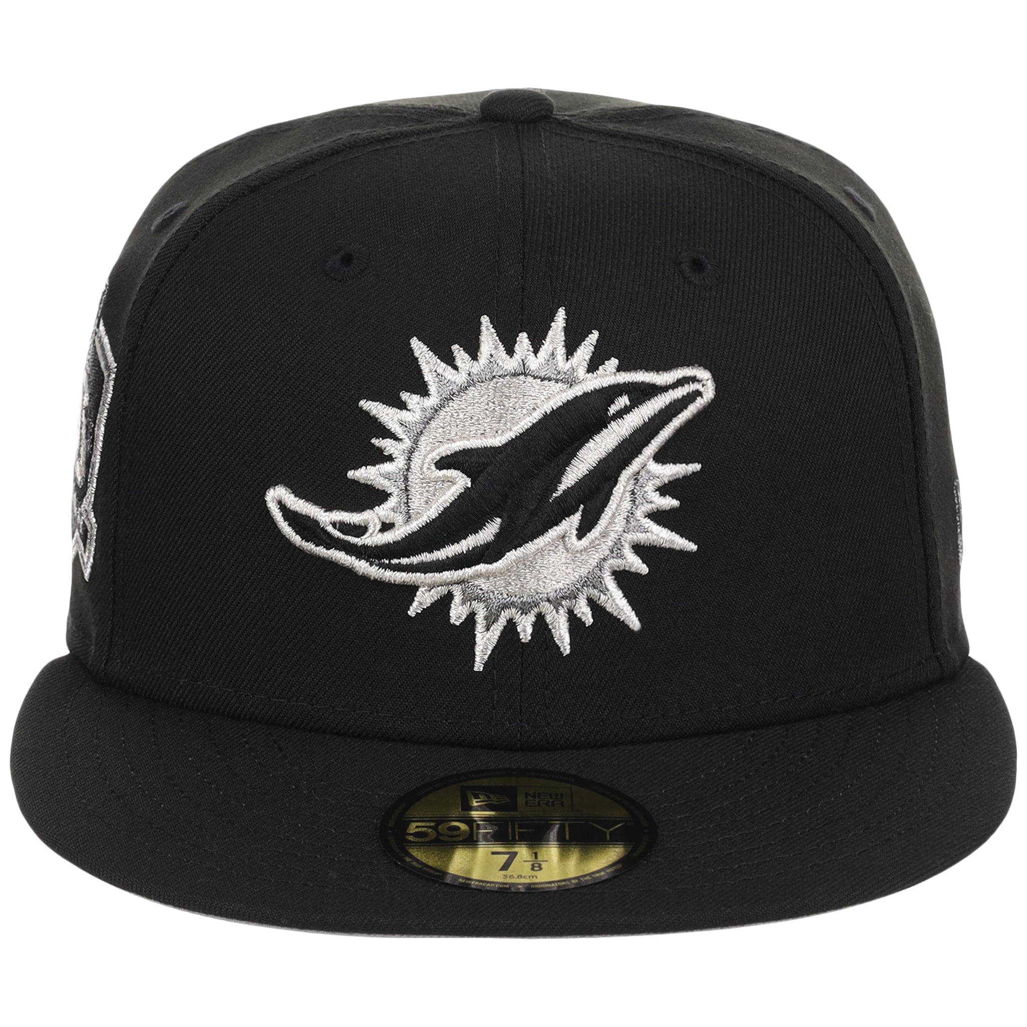 Miami Dolphins NFL Liquid Titanium New Era 59FIFTY