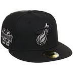Miami Heat NBA Liquid Titanium New Era 59FIFTY