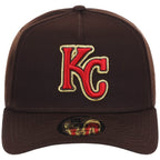 Kansas City Royals MLB Burnt Wood FASHION CORE New Era 9FORTY A-Frame