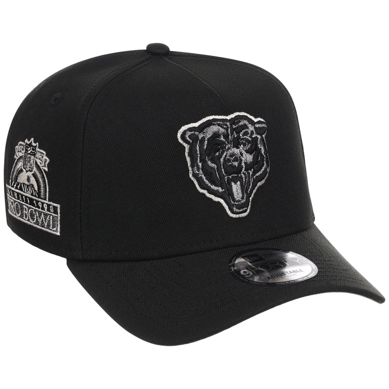 新品 New Era 9Forty NFL Cap Chicago Bears Chicago Bears NFL Liquid Titanium New Era 9FORTY – LidsHatDrop